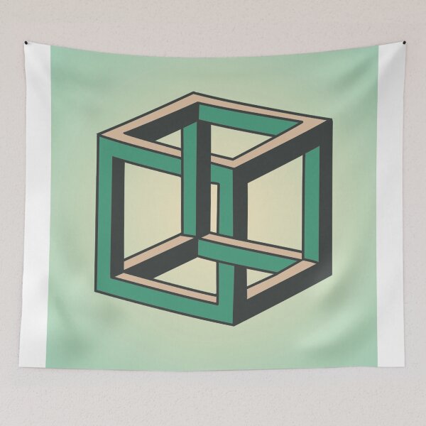 Item preview, Impossible Optical Illusion Cube designed and sold by Kristin Frenzel.