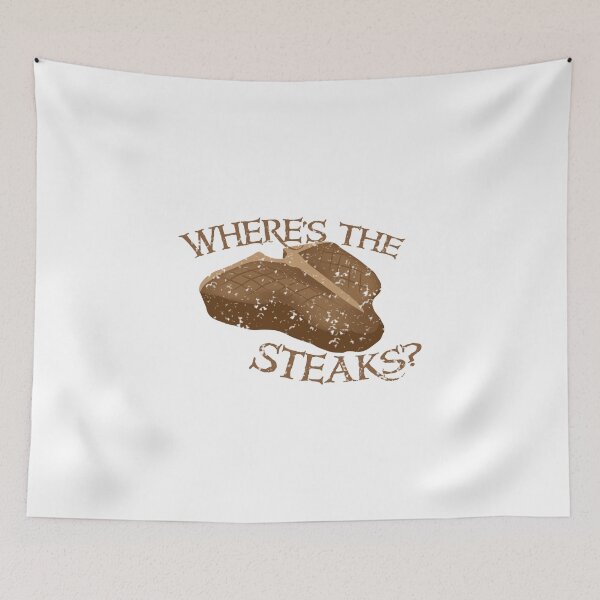 Item preview, Where's the STEAKS? designed and sold by jazzydevil.
