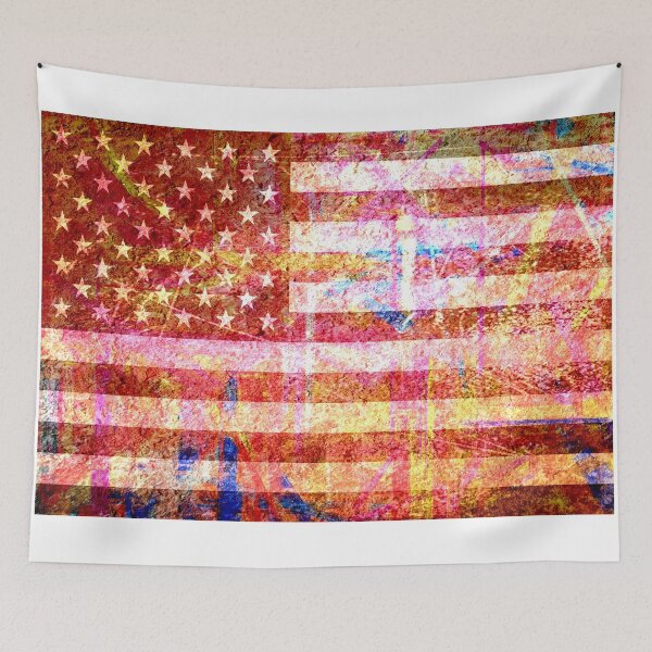 Artikelvorschau, Art Grunge American Flag entworfen und verkauft von enhan.