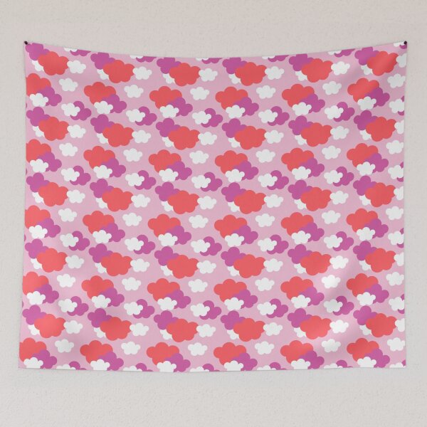 Item preview, Red Clouds Print designed and sold by Lallinda.