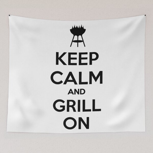 Item preview, Keep calm and grill on designed and sold by nektarinchen.