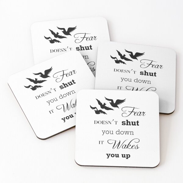 Item preview, Fear Doesn't Shut You Down (B) designed and sold by OutlineArt.