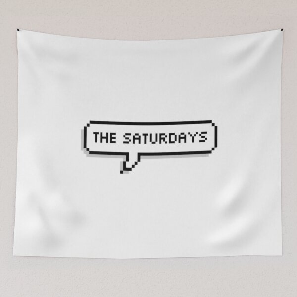 Item preview, "The Saturdays" Pixel Speechbubble designed and sold by GenesisDesigns.