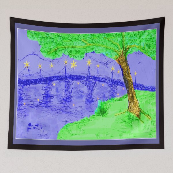 Item preview, Bridge At Twilight 2 designed and sold by JimmyGlenn Greenway.