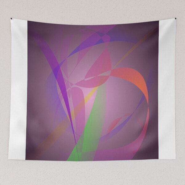Aperçu de l'œuvre Purple Gray Gentle Abstract Design créée et vendue par masabo.