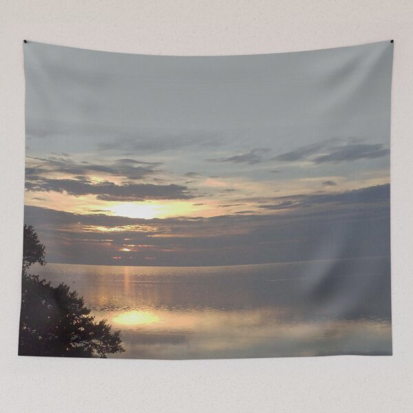 Item preview, Low Tide at Sunset designed and sold by Ellen Turner.