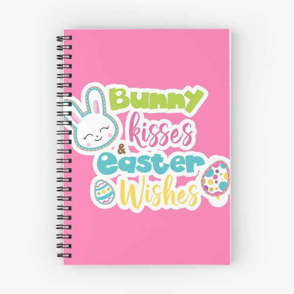 Item preview, Bunny Kisses & Easter Wishes - Easter Quotes designed and sold by dyutiart.