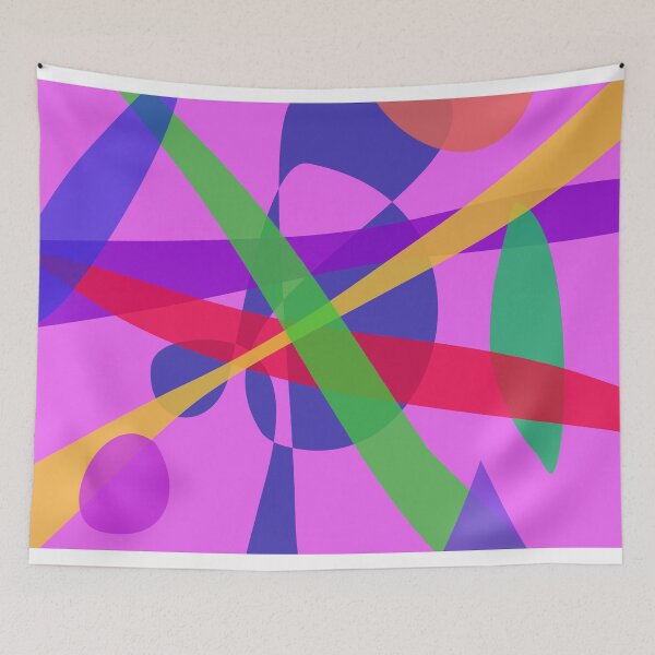 Item preview, Crossing Lines Primitive Abstract Art designed and sold by masabo.