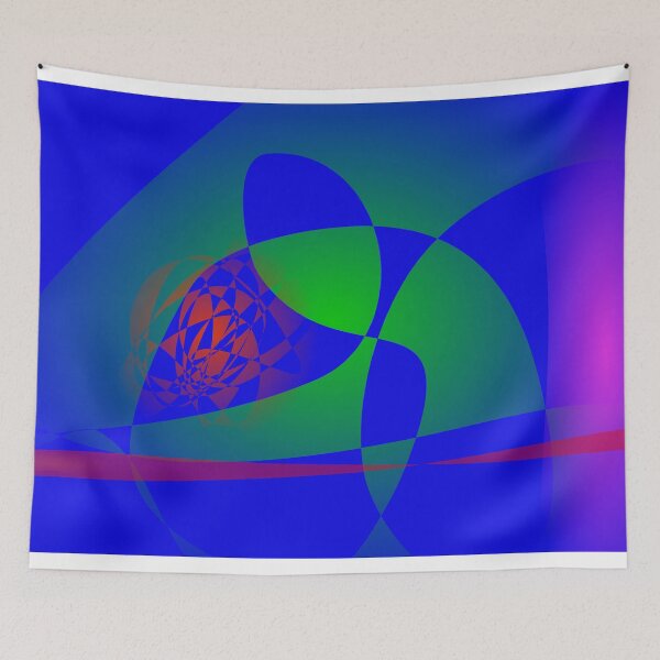 Item preview, Translucnent Blue on Lavender Background designed and sold by masabo.
