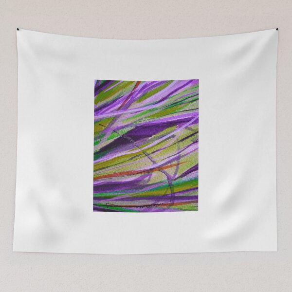 Item preview, Abstract Grass 1 Digitally Enhanced 6  designed and sold by Heatherian.
