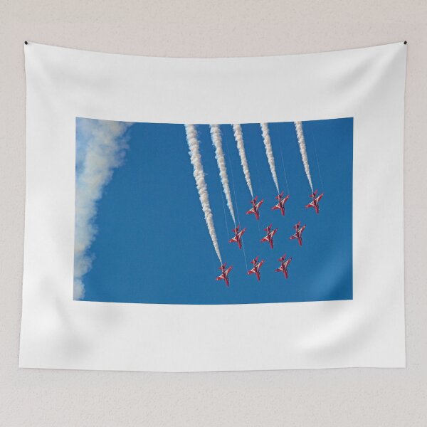 Item preview, Diamond Nine Roll - The Red Arrows !! - Farnborough 2014 designed and sold by Colin  Williams Photography.
