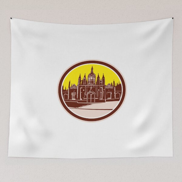 Item preview, King's College Cambridge Building Retro designed and sold by patrimonio.