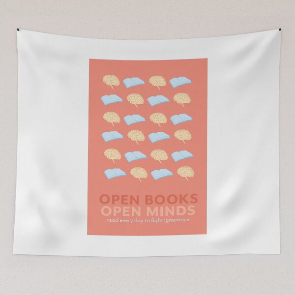 Item preview, Open Books, Open Minds (2) designed and sold by Kitmagic.