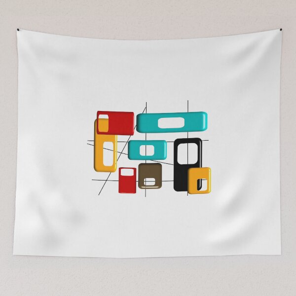Item preview, Mid Century Modern Geometric Design designed and sold by gailg1957.