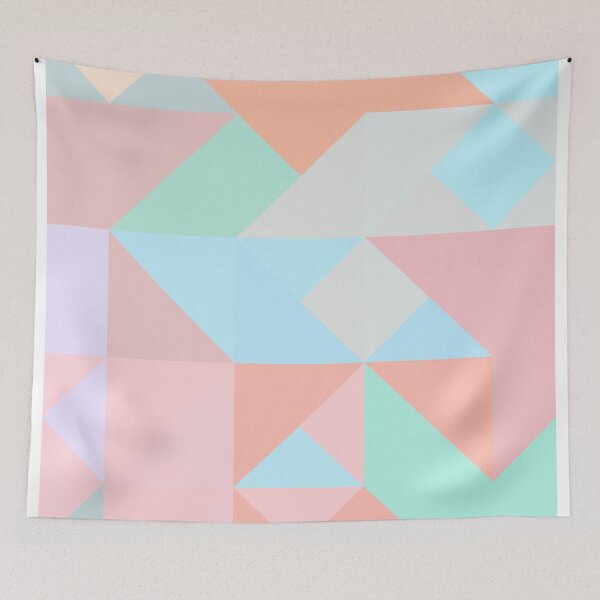 Item preview, Pastel geometrical design designed and sold by Roswitha Lorz.