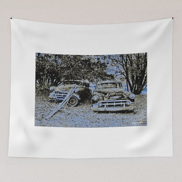 Item preview, Vintage Decay in Blue designed and sold by Gilda Axelrod.