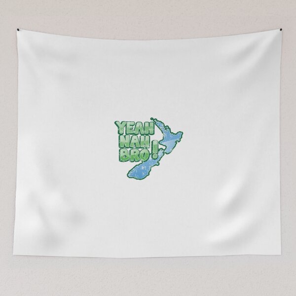 Item preview, Yeah Nah bro Kiwi New Zealand funny saying designed and sold by jazzydevil.