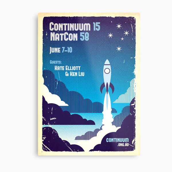 Continuum 15 v2 Metal Print