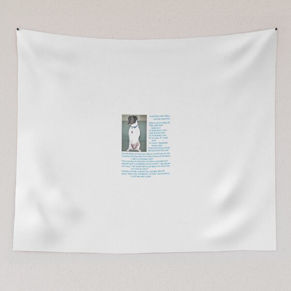Item preview, A DOGS LAST WILL AND TESTAMENT designed and sold by JAYMILO.