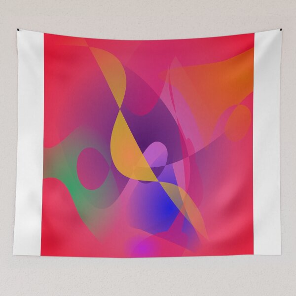 Item preview, Simple Red Abstract Painting designed and sold by masabo.