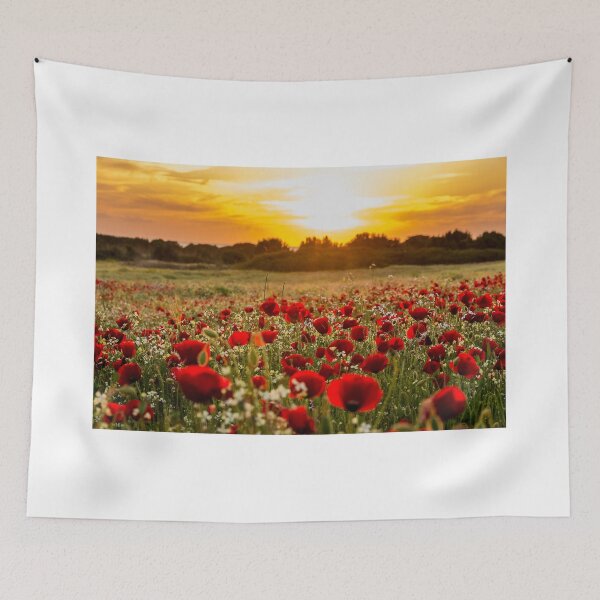 Item preview, Poppies in sunset designed and sold by George Papapostolou.