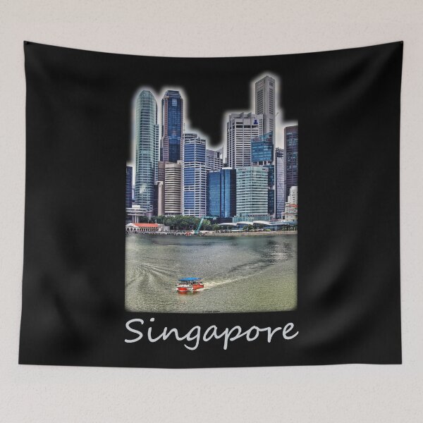 Item preview, Amphibious Vehicle in front of Singapore Skyline designed and sold by holgermader.