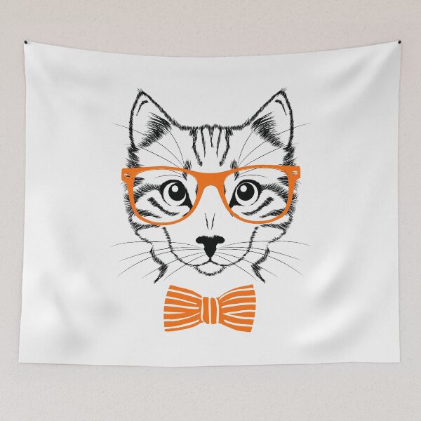 Item preview,  Hipster Cat  designed and sold by CroDesign.