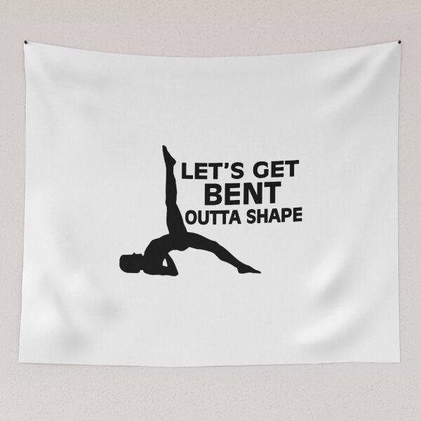 Item preview, Let's Get Bent Outta Shape Yoga designed and sold by FireFoxxy.