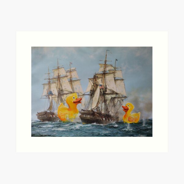 Terror on the High Seas III Art Print