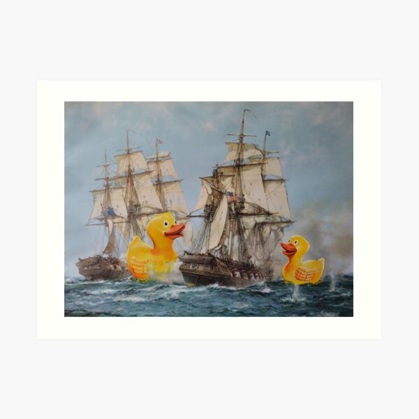 Terror on the High Seas III Art Print