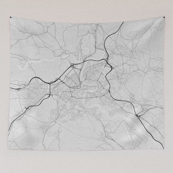Item preview, Bern, Switzerland Map. (Black on white) designed and sold by Graphical-Maps.