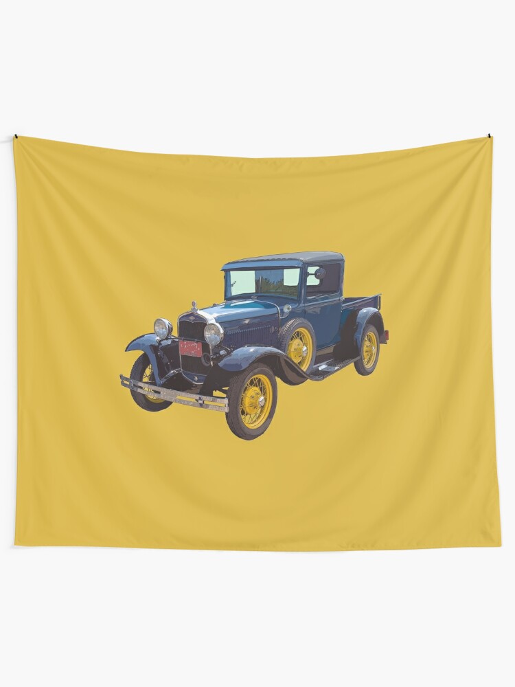 1930 Model A Ford Pickup Truck Wall Tapestry