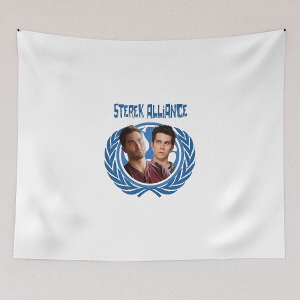 Item preview, The Ultimate Sterek Alliance II Blue T-Shirt designed and sold by thescudders.