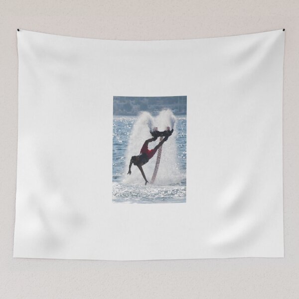 Item preview, Flyboarder upside down falling backwards into sea designed and sold by Nick Dale Photography.