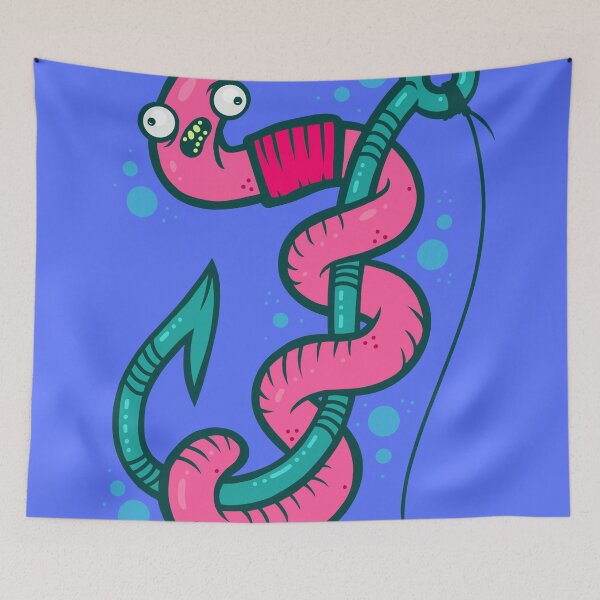 Item preview, Worm Troubles designed and sold by artdyslexia.