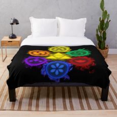 Legend of Zelda - Ocarina of Time - The 6 Sages Fleecedecke