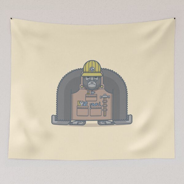 Item preview, Hard-Working Gorilla designed and sold by fabric8.