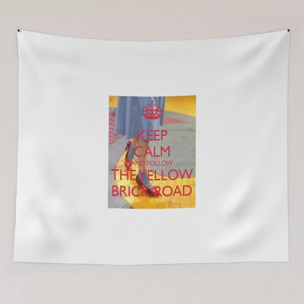 Item preview, Keep Calm and Follow The Yellow Brick Road  Wizard Of Oz  designed and sold by LittleMermaid87.