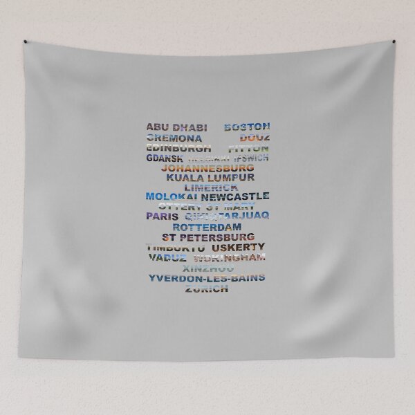 Item preview, Abu Dhabi To Zurich  designed and sold by BritCheekbones.