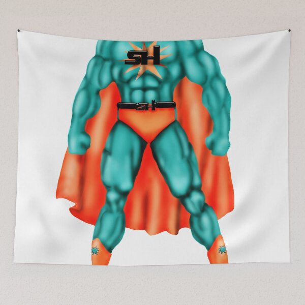 Item preview, a superhero sleeps here designed and sold by yvonne willemsen.