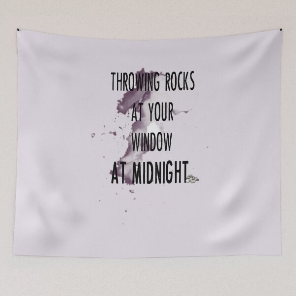 Item preview, rock throwing at midnight designed and sold by Allibear87.