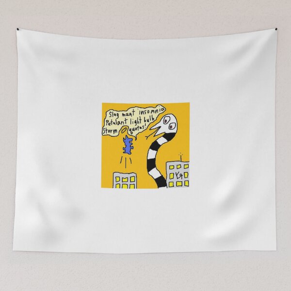 Item preview, "St. Blue Dog vs Giant Snake" by Richard F. Yates designed and sold by richardfyates.