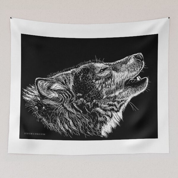 Item preview, Wolf designed and sold by itchingink.
