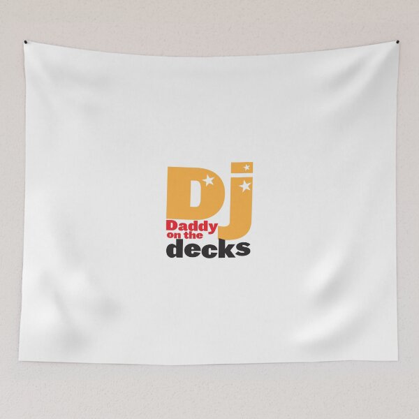 Item preview, DJ Daddy on the decks designed and sold by jazzydevil.