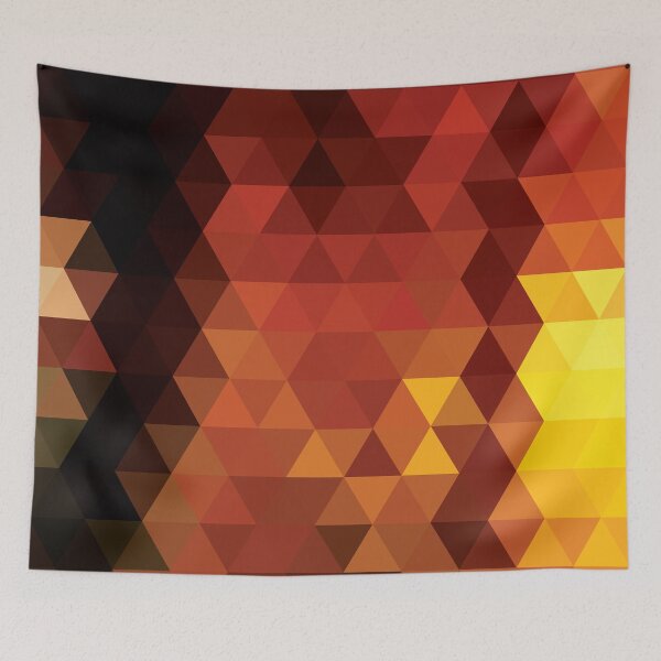 Item preview, Abstract geometric colorful background, pattern design designed and sold by BlueLela.