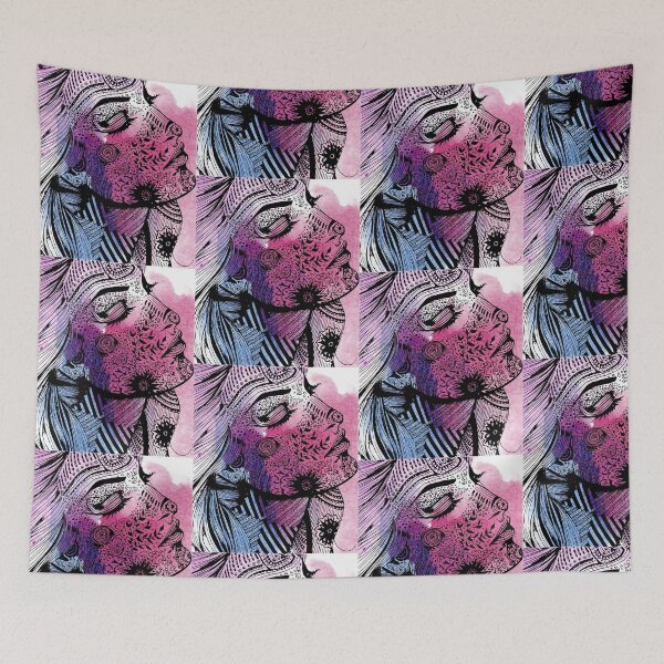 Item preview, Watercolour portrait designed and sold by KikkaT.
