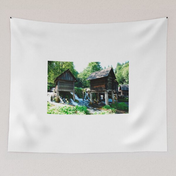 Item preview, Mini Watermills on Pliva Lake designed and sold by jojobob.