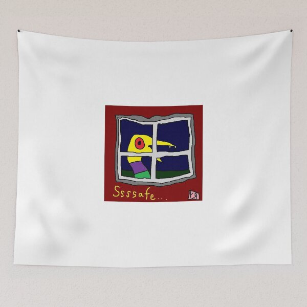 Item preview, "Snake Knows You Worry That You Didn't Lock the Door" by Richard F. Yates designed and sold by richardfyates.