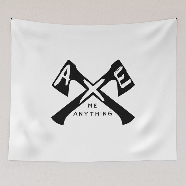 Item preview, Axe Me Anything designed and sold by Little Paradise Design Co..