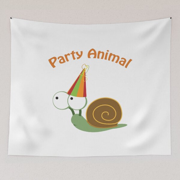 Item preview, Party Animal - Snail designed and sold by Hedgie Designs.